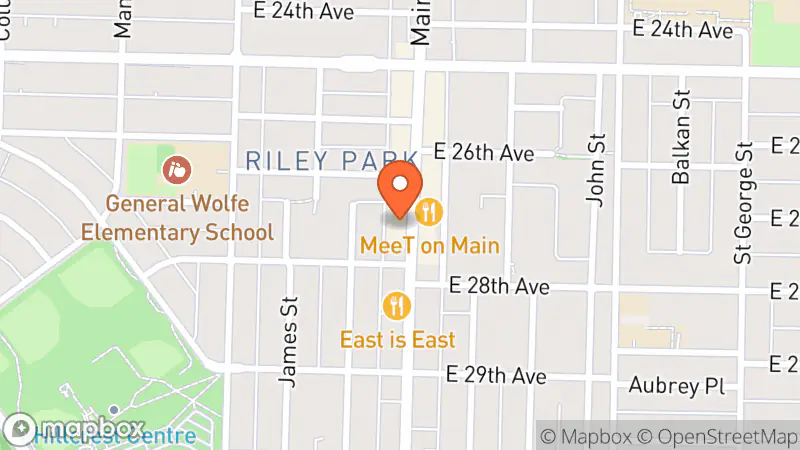 Map showing location of Still Fabulous Thrift Shop