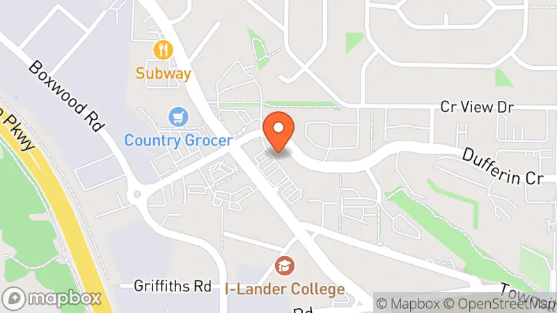 Map showing location of Stock Exchangers Ltd.