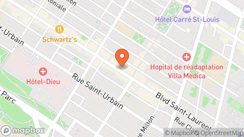 Map showing location of Stop Shop Boutique
