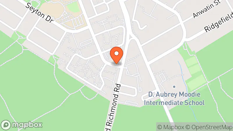 Map showing location of STUDIO 222