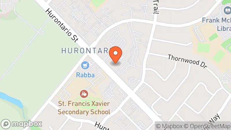 Map showing location of Style Encore - Mississauga