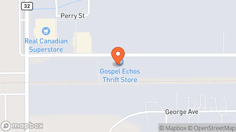 Map showing location of Super Thrift Winkler