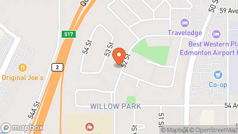 Map showing location of Sweet Little Bird