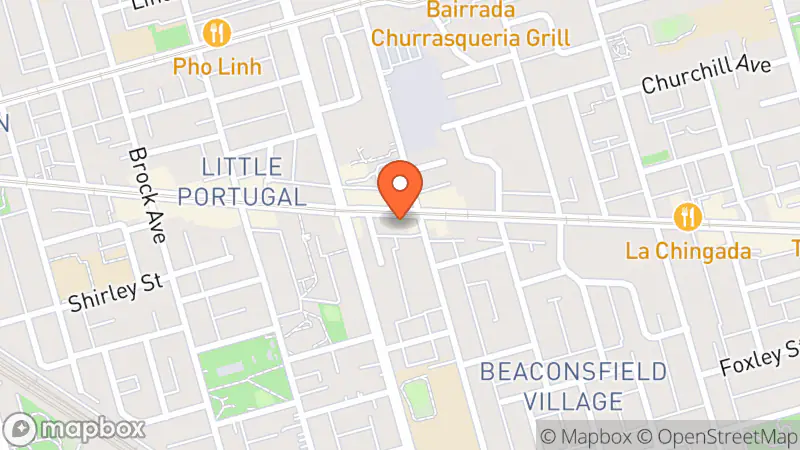 Map showing location of Tell Them It's Vintage
