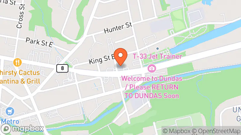 Map showing location of Tessi & Co.