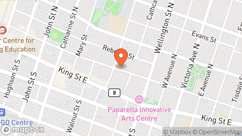 Map showing location of The Amity Group