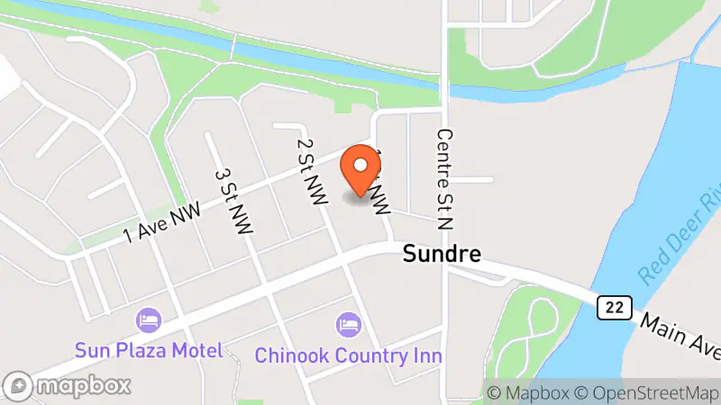 Map showing location of The Children's Emporium