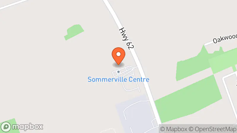 Map showing location of The Cottagely Thrifters