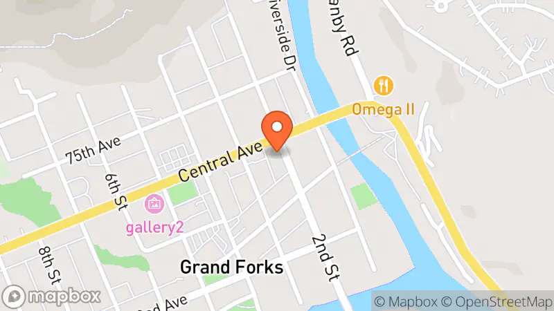 Map showing location of The Crow's Collection Consignment & Gifts