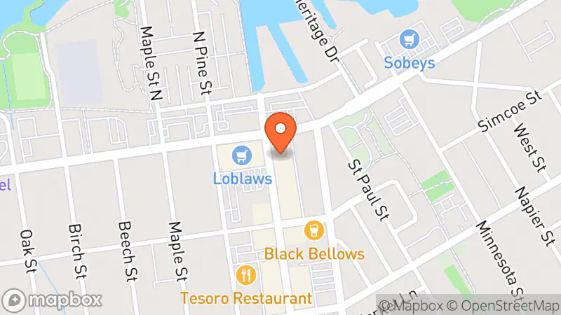 Map showing location of The Daisy Chain