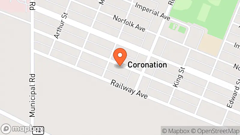 Map showing location of The Frugal Duchess Thrift