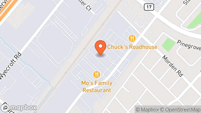 Map showing location of The Millionaire's Daughter Oakville