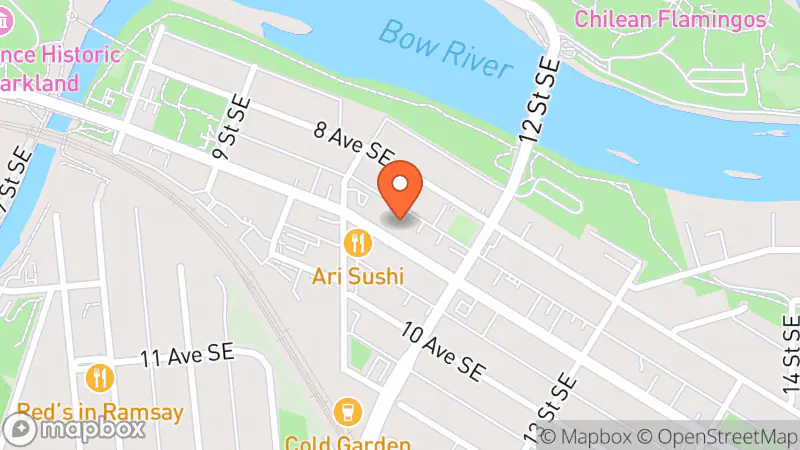 Map showing location of The Peacock Boutique Consignment (Inglewood)