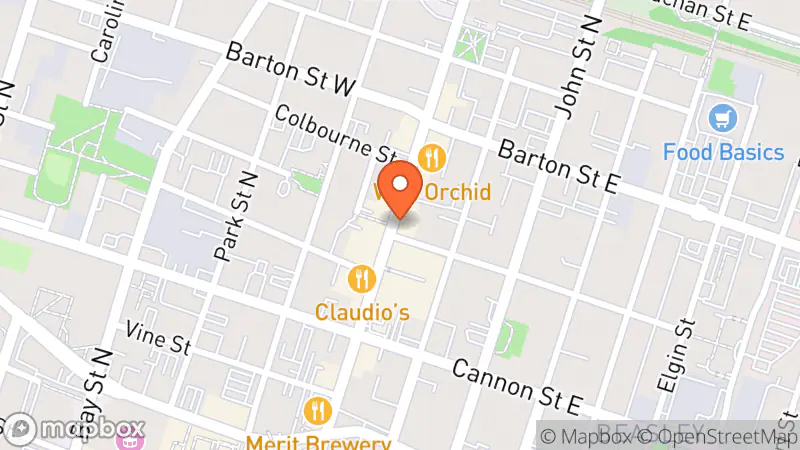 Map showing location of The Reloved Boutique - Women's Consignment