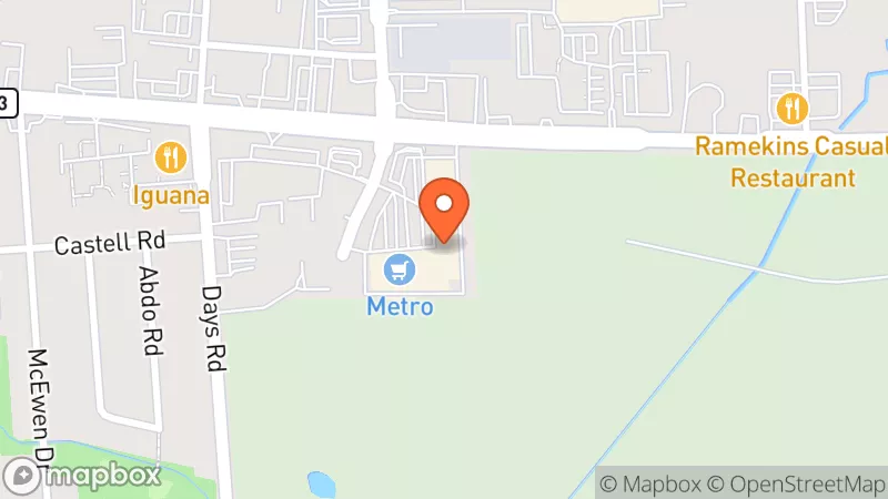 Map showing location of The Revolving Door