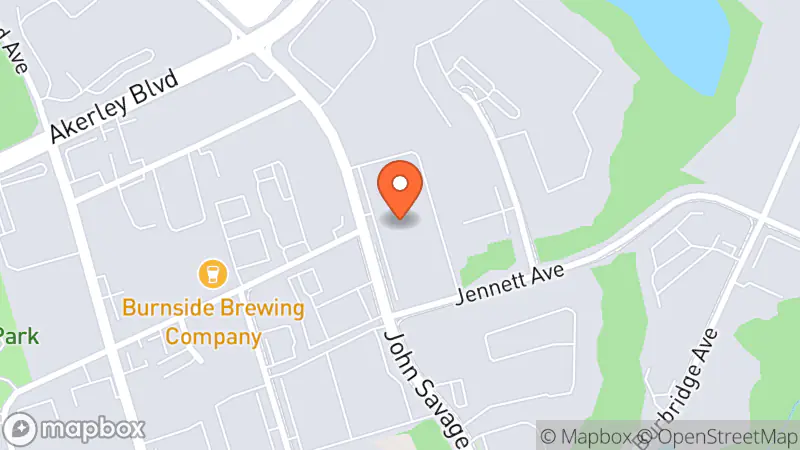 Map showing location of The Salvation Army Thrift Store Donor Welcome Centre