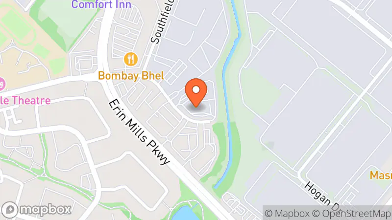 Map showing location of The Salvation Army Thrift Store Donor Welcome Centre