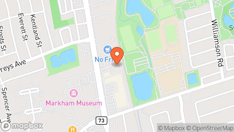 Map showing location of The Salvation Army Thrift Store