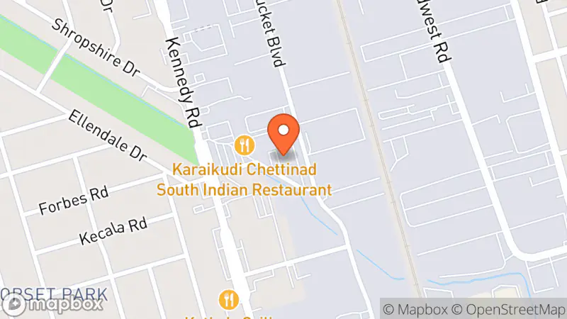 Map showing location of The Salvation Army Thrift Store