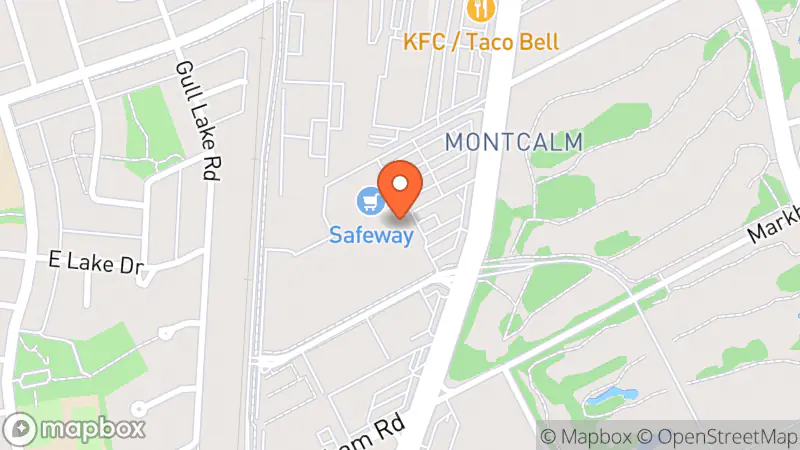 Map showing location of The Salvation Army Thrift Store