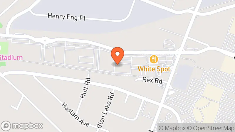 Map showing location of The Salvation Army Thrift Store