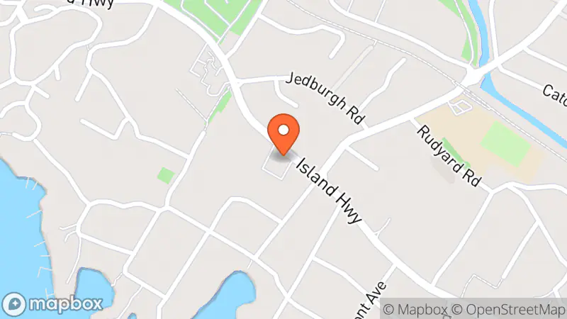 Map showing location of The Salvation Army Thrift Store