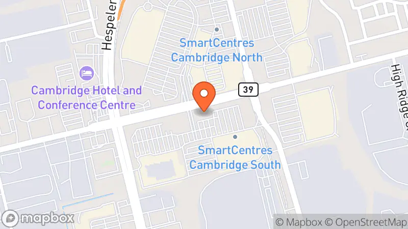 Map showing location of The Sharing Squirrel