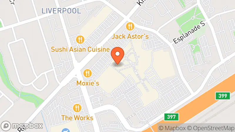 Map showing location of The Sports Collection