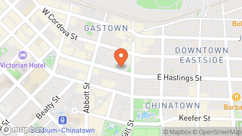 Map showing location of The Studio By Community Thrift & Vintage