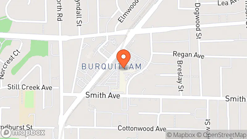 Map showing location of Thrift & Fund by Low Entropy Foundation - Burquitlam
