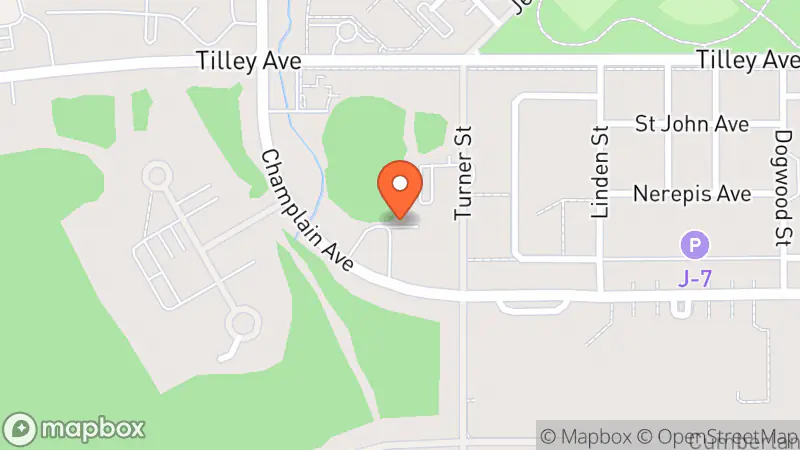 Map showing location of Thrift Shop - Friperie