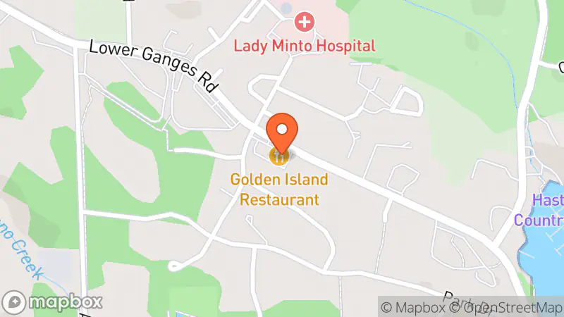 Map showing location of Thrift Shop Lady Minto's
