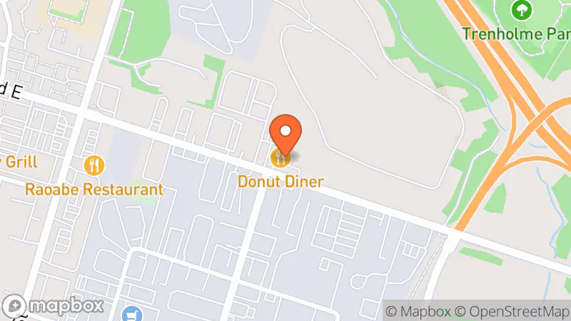 Map showing location of Thriftique