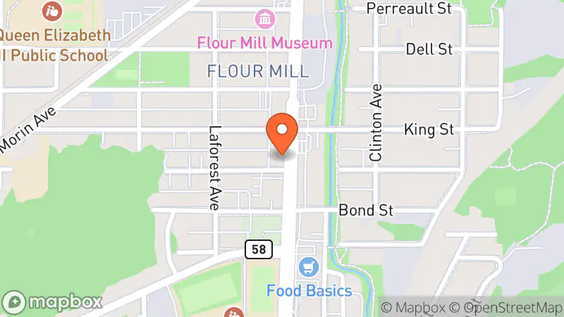 Map showing location of TNT