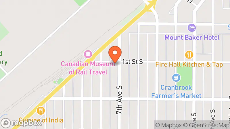 Map showing location of Trade Your Treasures Consignment