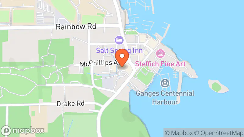 Map showing location of Transitions Thrift Store