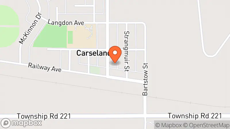 Map showing location of Treasure Box