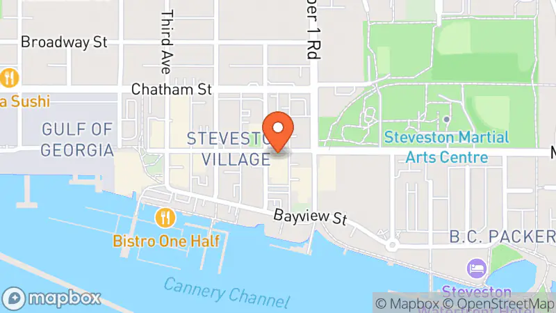 Map showing location of Treasure Cottage - SideBySide Children's Village Society