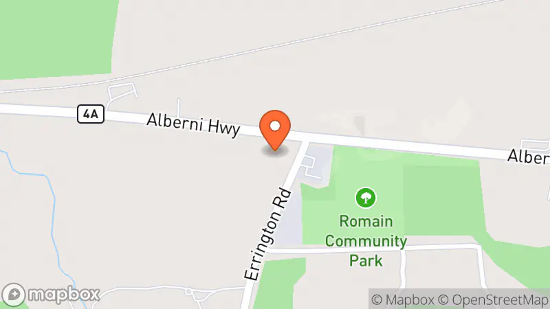 Map showing location of Treasure in trash thrift