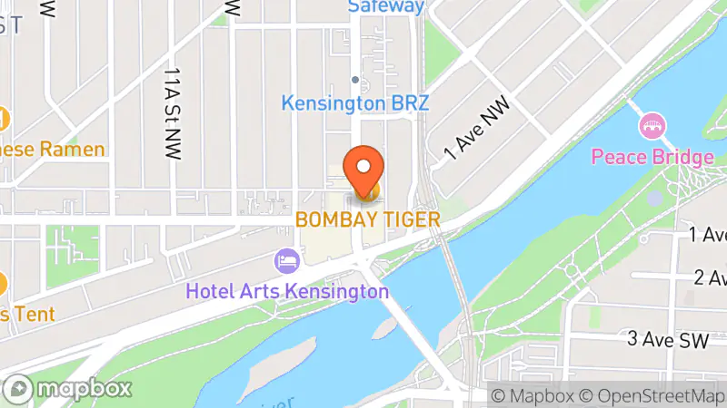 Map showing location of Trend Fashions Ltd