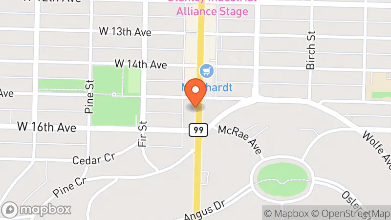 Map showing location of Turnabout Luxe