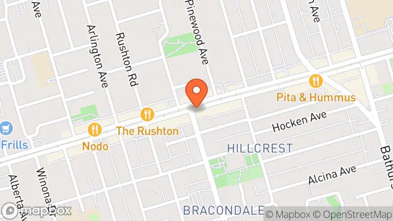 Map showing location of Twice As Nice