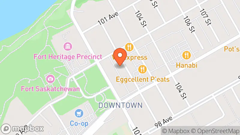 Map showing location of Twice But Nice