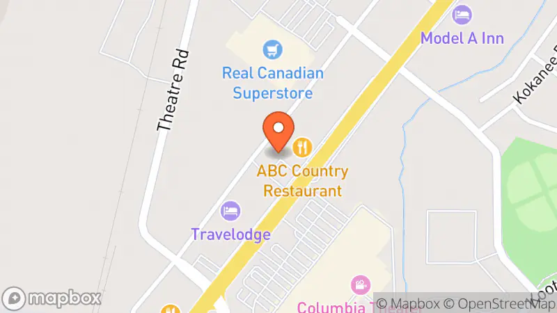 Map showing location of Twice Is Nice