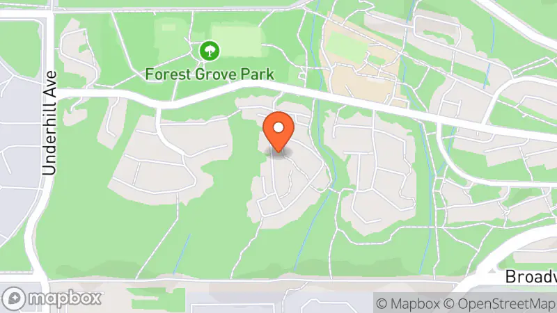 Map showing location of Twice Upon A Time Thrift Bundles