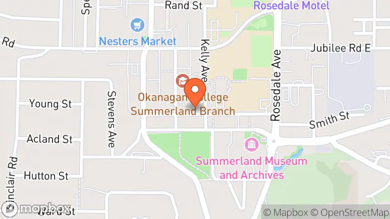 Map showing location of Twisted Thrifters