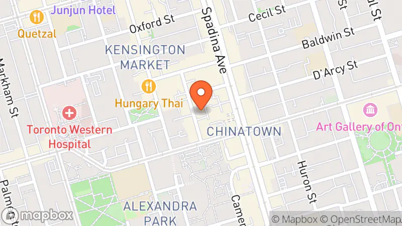 Map showing location of Uncle Vintage