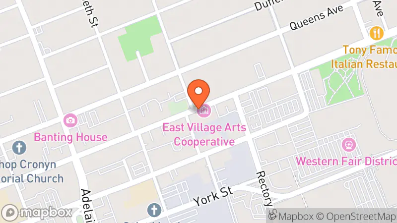 Map showing location of Unique Buy and Sell Inc