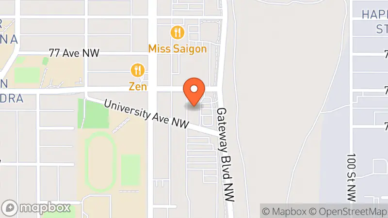 Map showing location of Urban Rack Consignment & Bridal