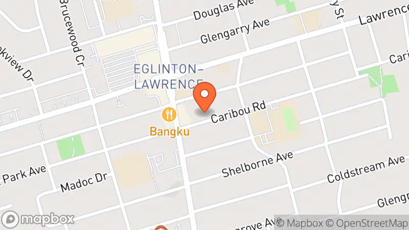 Map showing location of Used Jewish Books